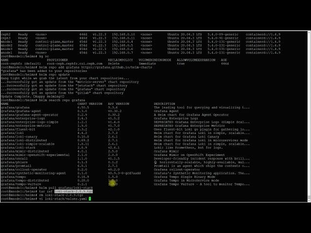 Сбор логов в кластере Kubernetes с помощью Grafana / Loki / Promtail