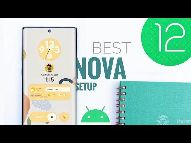 Get Android 12 Looks on Any Android | Android 12 Nova Launcher Setup 2021 |