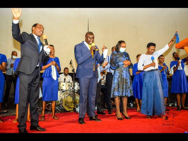 Hon David Osiany, Syombua Osiany & Dr. Ezekiel Mutua visits Tuesday Worship Moments with Sarah k