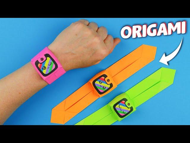 How to make paper watch tutorial | Handmade origami paper watch