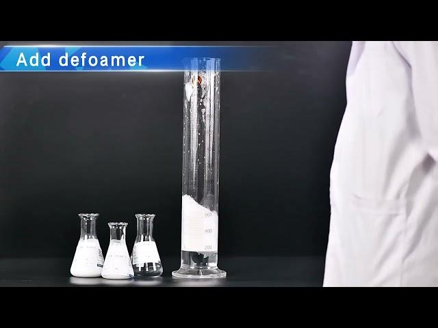 Defoamer Antifoam - Defoaming performance test