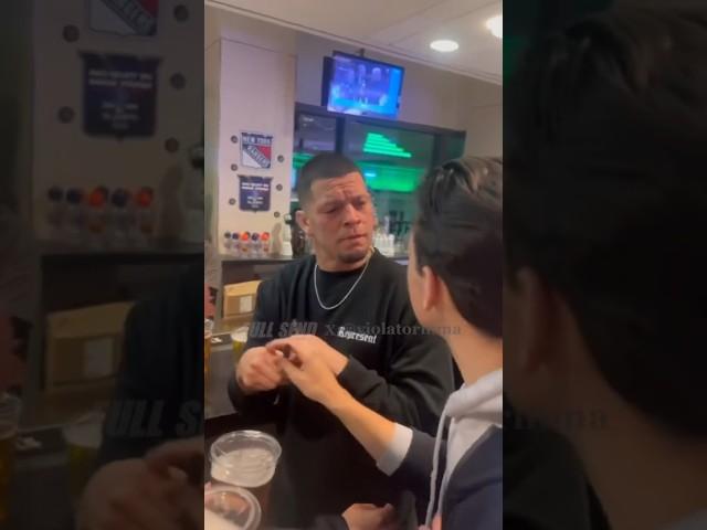  FAN STEALS FROM NATE DIAZ