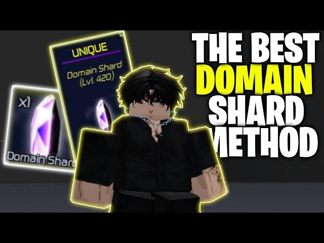 [Jujutsu Infinite] The NEW BEST METHOD To FARM DOMAIN SHARDS...