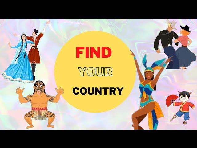 National dance for different countries 