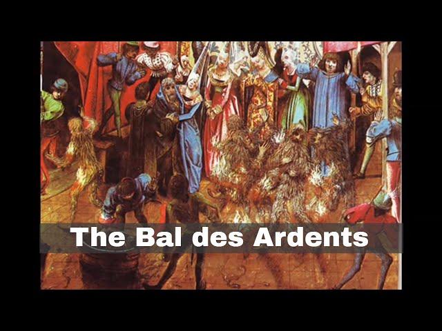 28th January 1393: Charles VI of France and the Bal des Ardents