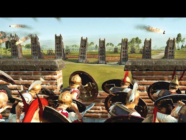 ANCIENT SIEGE THAT COMES DOWN TO THE WIRE - 3v3 Siege - Rome 2 Total War