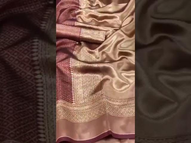 Pure Lichi Silk Self Copper Weaving Saree Best Price || Copper Weaving Silk saree Online Shopping