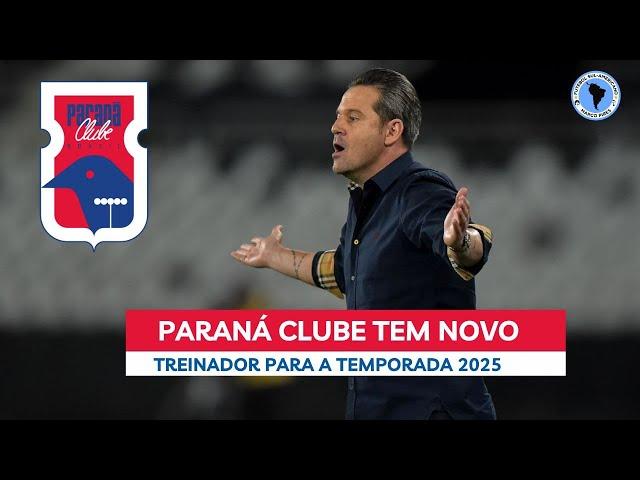 Paraná Clube anuncia Argel Fuchs como novo treinador