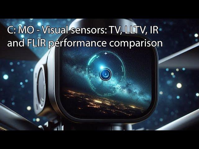 C: MO - Visual sensors: TV, LLTV, IR and FLIR performance comparison