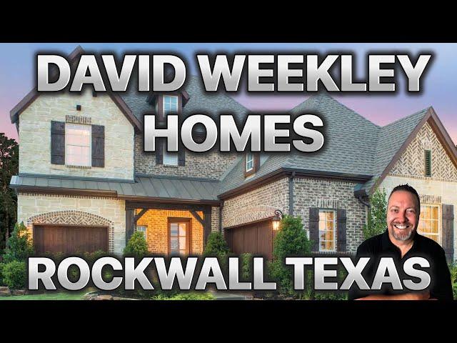 The Complete Collection Of David Weekley Homes In Rockwall Texas