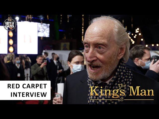 The King's Man Premiere - Charles Dance on working with Matthew Vaughn in the Kingsmen prequel