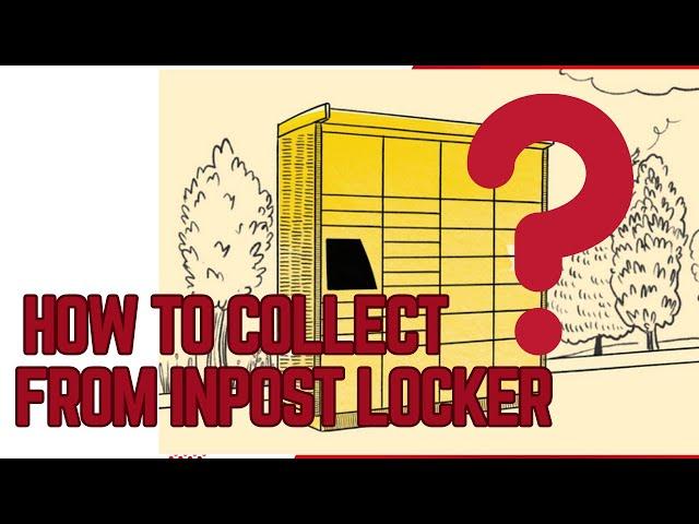 How to collect a parcel from InPost locker? #InPostUK parcel pick-up.