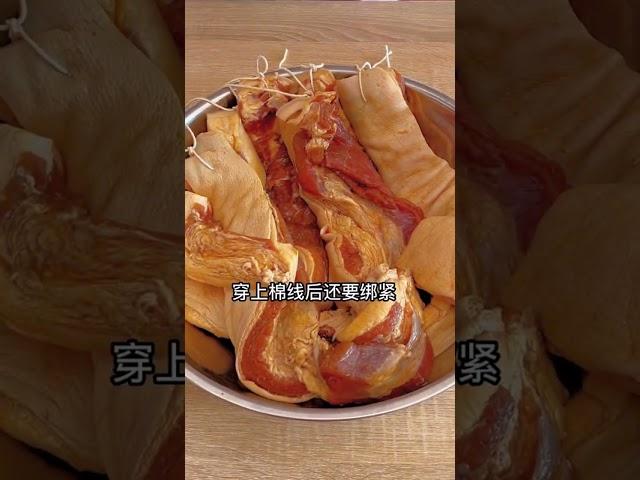 廣式臘肉商業配方地道做法，晶瑩剔透，肥膘透明 #foodies #food #foodvlog #foodlover #foodshorts