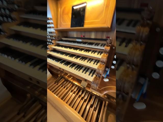 Thunder Stop on Pipe Organ! ️ #music #organ #church