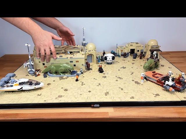 TIMELAPSE: Mos Eisley Cantina but UPGRADED | LEGO Star Wars MOC Speed Build