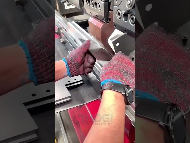 HOGI CNC bending machine, bending demonstration #metalbending #pressbrake #cncbendingmachine