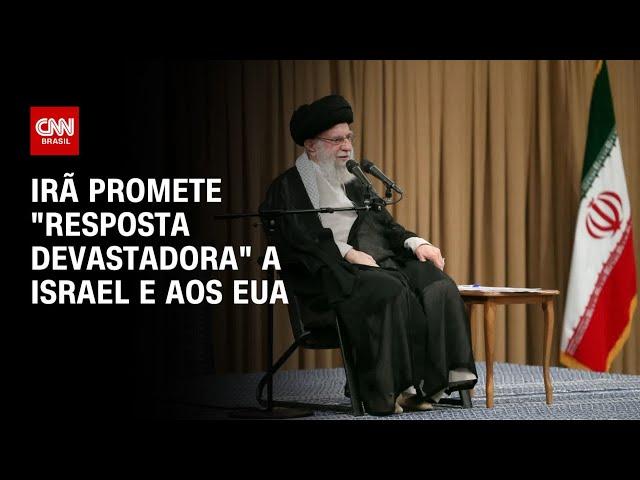 Irã promete "resposta devastadora" a Israel e aos EUA | AGORA CNN