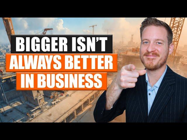 Why Growth Will Ruin Your Construction Business