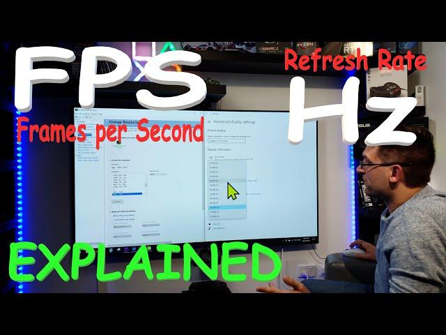 FPS vs Hz / Frames per Second vs Refresh Rate - Explained