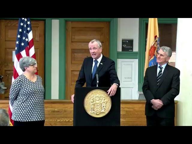 Governor introduces the new Executive Director of New Jersey Transit (Livestream)