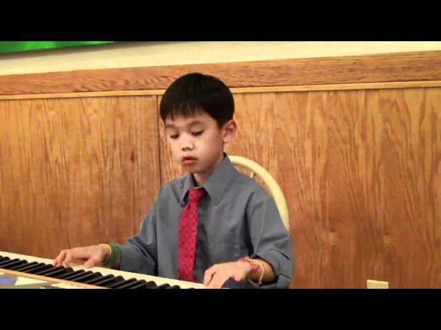 Ethan Wang performing Superman