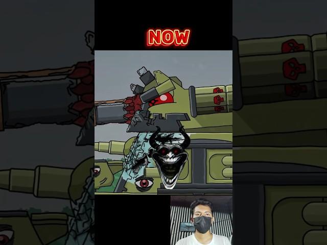 Land Cruiser then vs now edit #edit #cartoon #tank #games #shorts