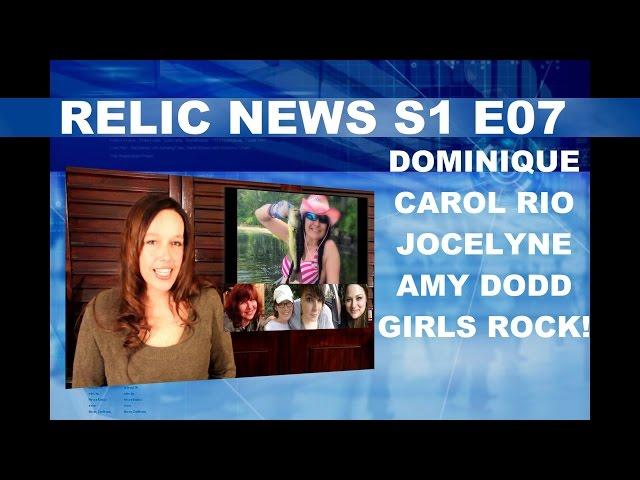 RELIC NEWS Girls Metal detect! Dirtyhands, Carol, Silverslingers, Girls Rock, Relic Recoverist, Amy