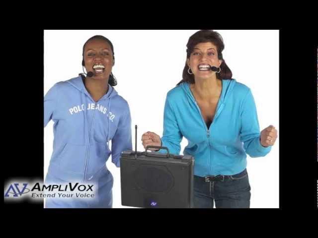 Wireless Audio Portable Buddy PA System from AmpliVox