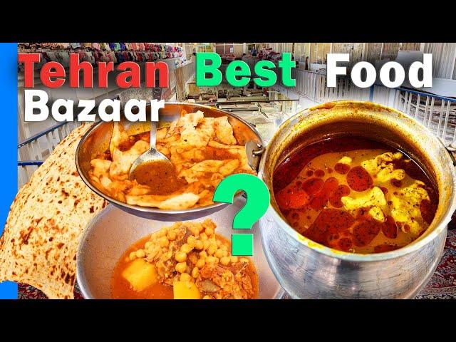 1000 Years Old Persian food in Tehran Bazaar | ABGOOSHT!!!