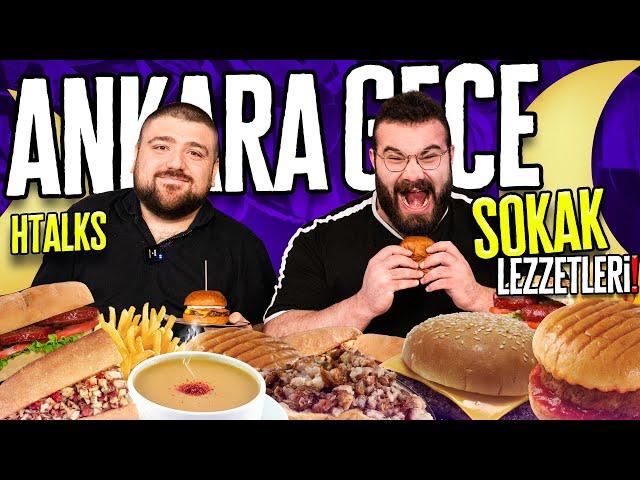 Eating THE BEST Street Food Of Ankara! (At Night)