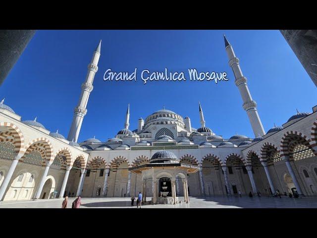 This Mosq Holds 63,000 People - The Biggest Mosque In The Republic of Türkiye (Büyük Çamlıca Camii)