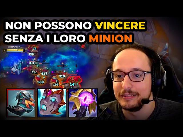 SINGED FARMA NELLA BASE NEMICA - League of Legends ITA