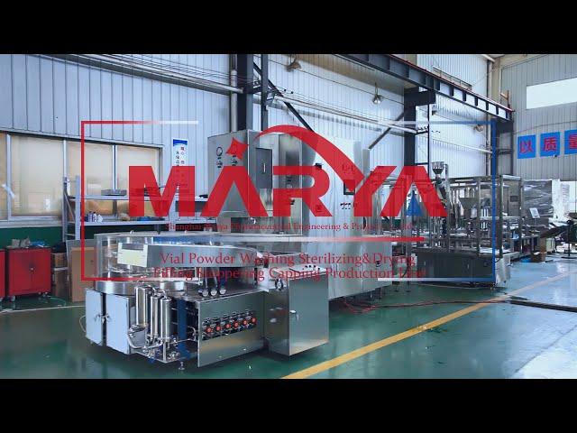 Vial Powder Filling Machine Line|China Injection Dry Powder Filling Production Line Manufacturer