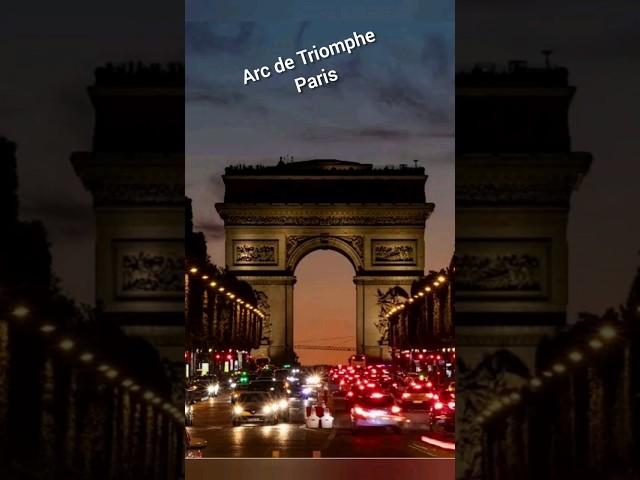 Arc de Triomphe Paris #facts #trending #shorts