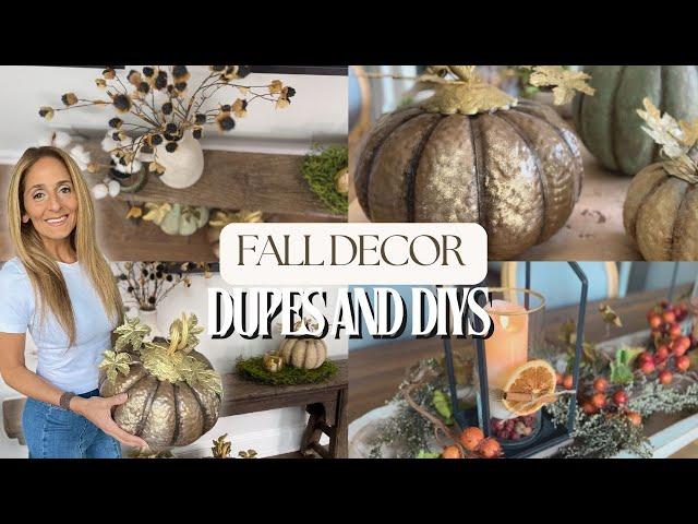 FALL EASY DIYS | POTTERY BARN DUPES | FALL DECORATING IDEAS