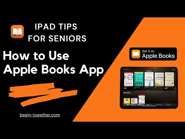 iPad Tips For Seniors: How to Use Apple Books