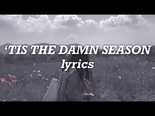 Taylor Swift - ‘Tis The Damn Season (Lyrics)