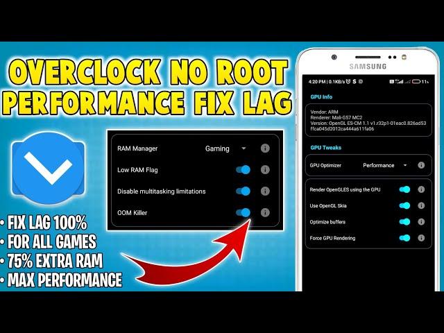 L Speed No Root | Overclock Performance Fix Lag All Games