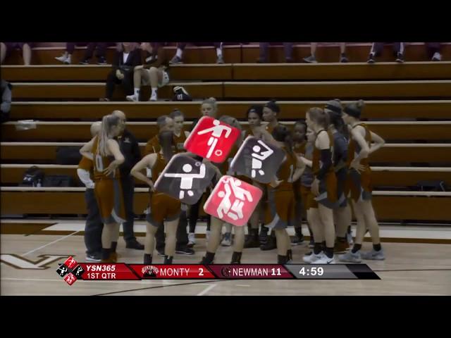 Full Game:  Montgomery vs Cardinal Newman, Girls-1-31-18
