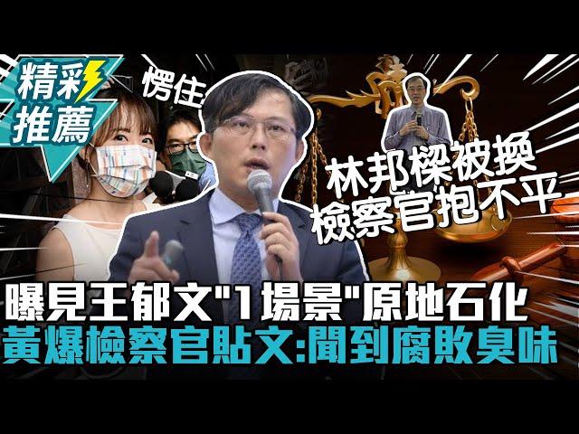 曝見王郁文「1場景」原地石化！黃國昌爆資深檢察官貼文轟：聞到腐敗酸臭味【CNEWS】@sciencewillwin