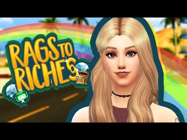 HOMELESS | Sims 4 Rags to Riches Challenge Ep.1 | The Sims 4
