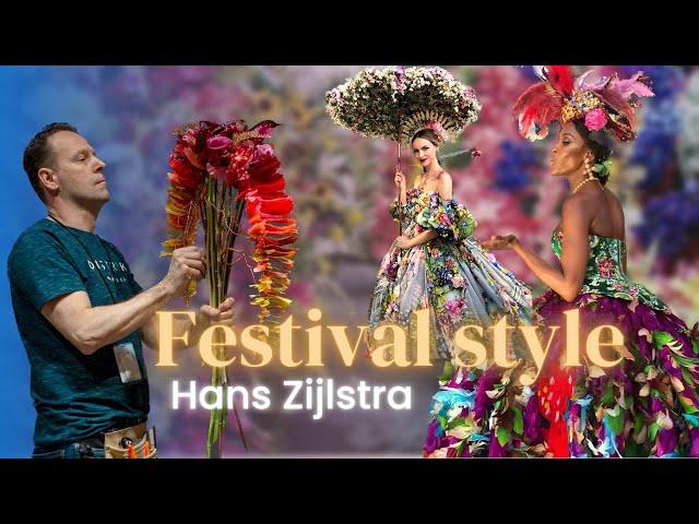 A Floral Festival with Hans Zijlstra: Flower Circus Live Online Flower Show