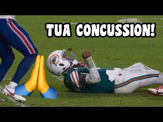 Tua Tagovailoa INJURY Vs Bills  Bills Vs Dolphins 2024 highlights