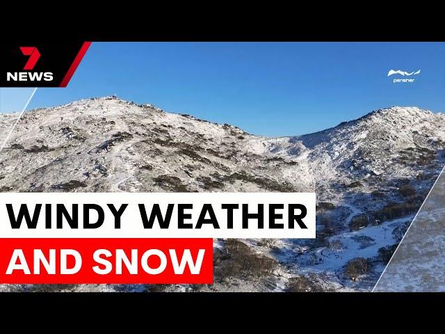 Blustery winds and winter weather across Australia | 7NEWS