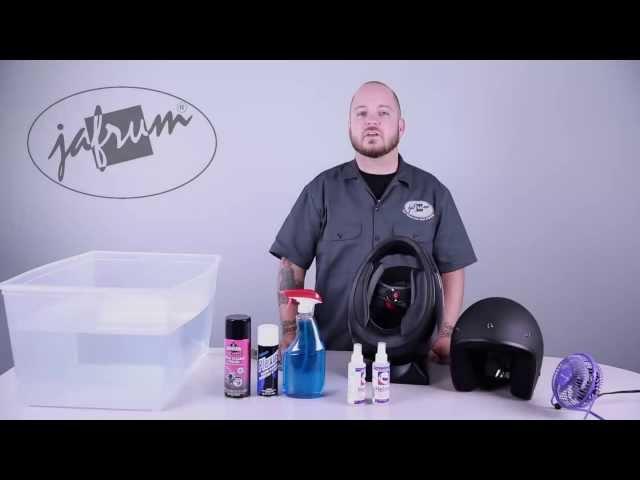 How To Clean a Motorcycle Helmet - Jafrum.com