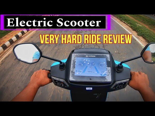 2024 Ampere Nexus Electric Scooter Ride Review | Very Hard Ride Review | #rourkela