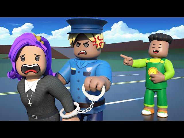ROBLOX Brookhaven RP - FUNNY MOMENTS: Criminal Stepmother Arrested | Roblox Jake