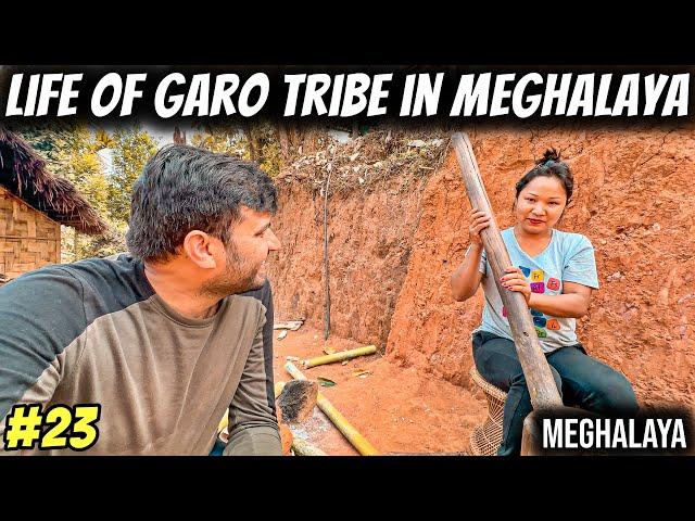 LIFE & FOOD of GARO Tribe in MEGHALAYA