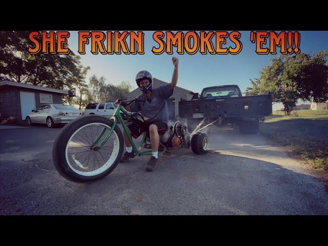 We Built A Drift Trike That Actually BURNS RUBBER!