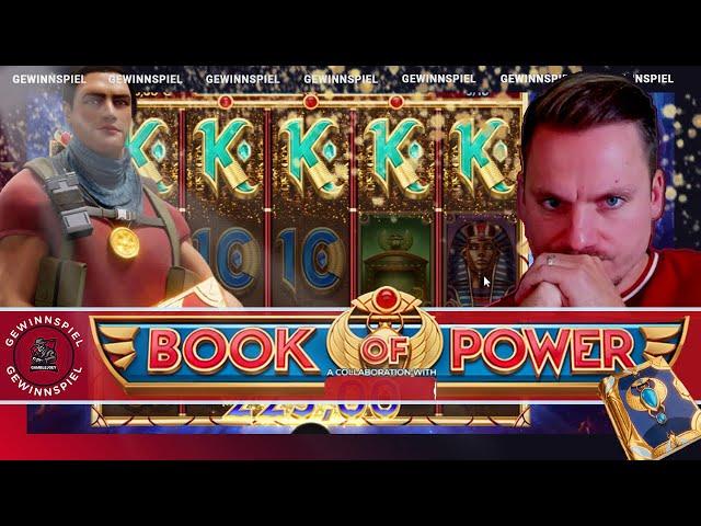 ️ GEWINNSPIEL ️  | Book Of Power   | Freegames High Stakes  | Casino Highlights